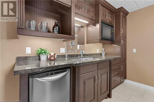 260 Forfar Street E, Fergus, ON - Indoor Photo Showing Kitchen With Double Sink