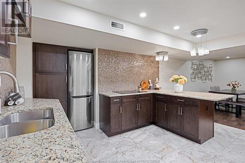 1091 Woodland, Lakeshore, ON - Indoor Photo Showing Kitchen With Double Sink