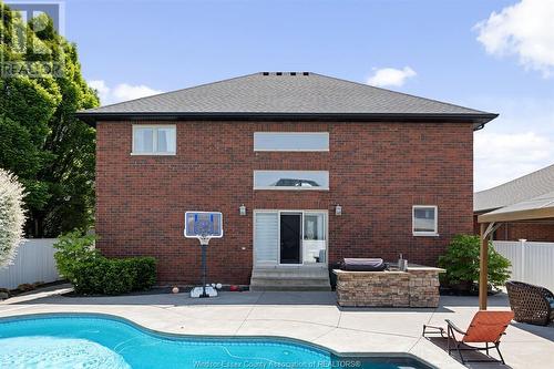 1091 Woodland, Lakeshore, ON - Outdoor With In Ground Pool With Exterior