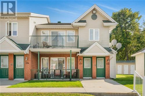 1505 Clement Street Unit#108, Hawkesbury, ON - Outdoor With Balcony With Facade