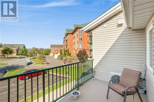 1505 Clement Street Unit#108, Hawkesbury, ON - Outdoor With Balcony With Exterior