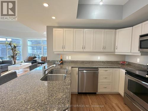 1805 - 235 Kent Street, Ottawa Centre, ON - Indoor Photo Showing Kitchen With Stainless Steel Kitchen With Double Sink