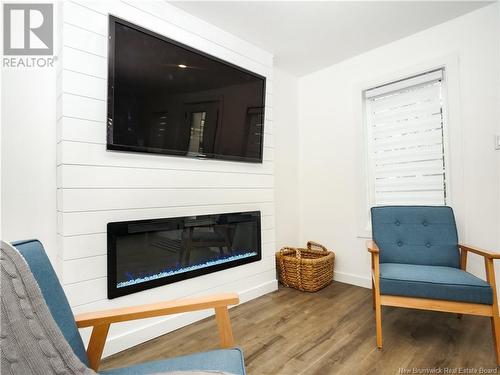 4808 Route 134, Cocagne, NB - Indoor Photo Showing Living Room With Fireplace