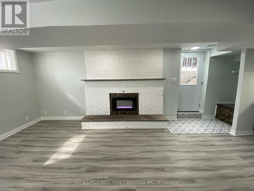 Bsmt - 14 Willowhurst Crescent, Toronto, ON - Indoor Photo Showing Other Room With Fireplace