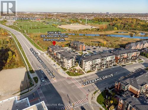 14 - 195 Veterans Drive, Brampton, ON - Outdoor With View