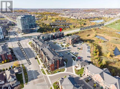 14 - 195 Veterans Drive, Brampton, ON - Outdoor With View