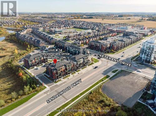 14 - 195 Veterans Drive, Brampton, ON - Outdoor With View