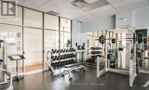 811 - 2261 Lakeshore Boulevard W, Toronto, ON - Indoor Photo Showing Gym Room