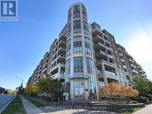 503 - 2480 Prince Michael Drive, Oakville, ON - Outdoor With Balcony With Facade