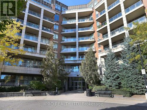 503 - 2480 Prince Michael Drive, Oakville, ON - Outdoor With Balcony With Facade