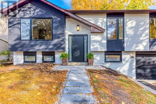 2243 Ingersoll Drive, Burlington, ON - Outdoor With Fireplace With Facade