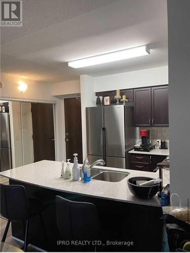 217 - 40 Via Rosedale Way, Brampton, ON - Indoor Photo Showing Kitchen With Double Sink