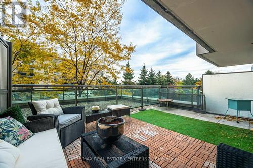 208 - 3515 Kariya Drive, Mississauga, ON - Outdoor With Deck Patio Veranda With Exterior