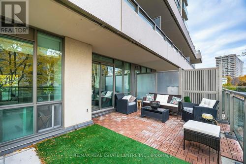 208 - 3515 Kariya Drive, Mississauga, ON - Outdoor With Deck Patio Veranda With Exterior