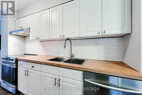 2 - 1300 Upper Ottawa Street, Hamilton, ON - Indoor Photo Showing Kitchen With Double Sink