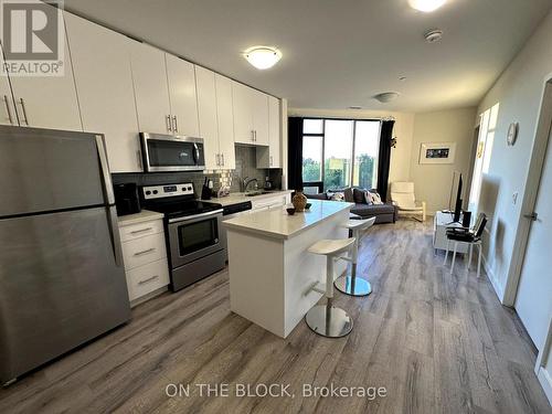 524 - 690 King Street W, Kitchener, ON - Indoor Photo Showing Kitchen With Stainless Steel Kitchen