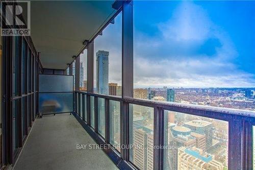 4308 - 101 Charles Street E, Toronto, ON - Outdoor With Balcony With View