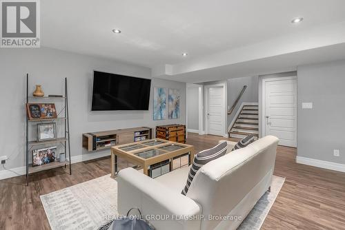 196 Francis Court, Windsor, ON - Indoor Photo Showing Living Room With Fireplace