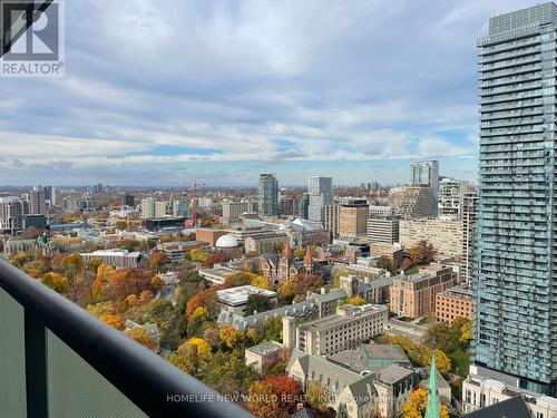 2908 - 57 St. Joseph Street, Toronto, ON - Outdoor With Balcony With View