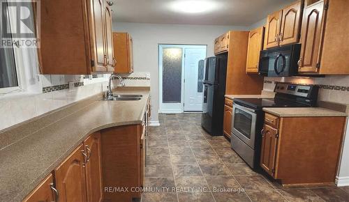 59 Clements Road, Ajax, ON - Indoor Photo Showing Kitchen With Double Sink