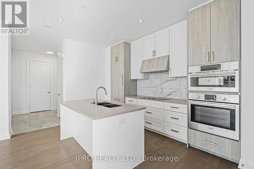 209 - 42 Mill Street, Halton Hills, ON - Indoor Photo Showing Kitchen With Upgraded Kitchen