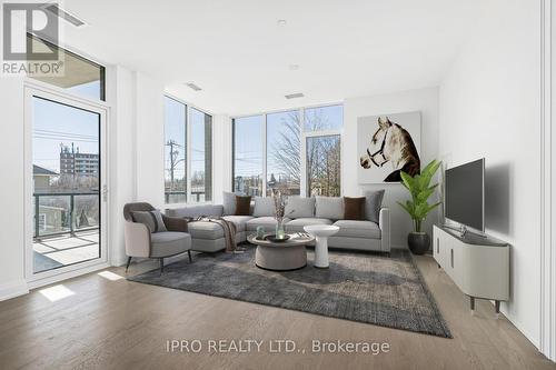 209 - 42 Mill Street, Halton Hills, ON - Indoor Photo Showing Living Room