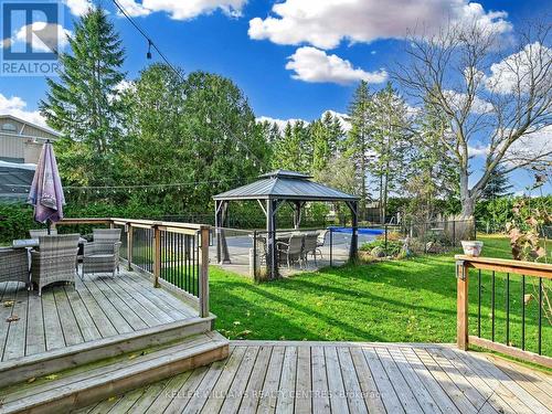 24 North Street, Uxbridge, ON - Outdoor With Deck Patio Veranda With Backyard