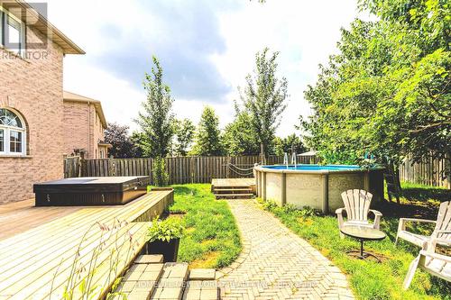 10 Rebecca Court, Barrie, ON - Outdoor With Above Ground Pool