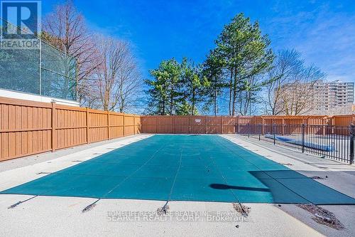 312 - 3 Lisa Street, Brampton, ON - Outdoor With In Ground Pool With Backyard