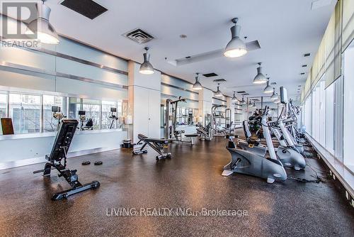 301 - 2885 Bayview Avenue, Toronto, ON - Indoor Photo Showing Gym Room