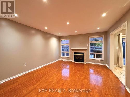 #Upper - 718 Irving Terrace, Milton, ON - Indoor With Fireplace