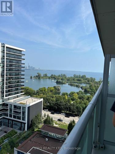 1208 - 33 Shore Breeze Drive E, Toronto, ON - Outdoor With Body Of Water With Balcony With View