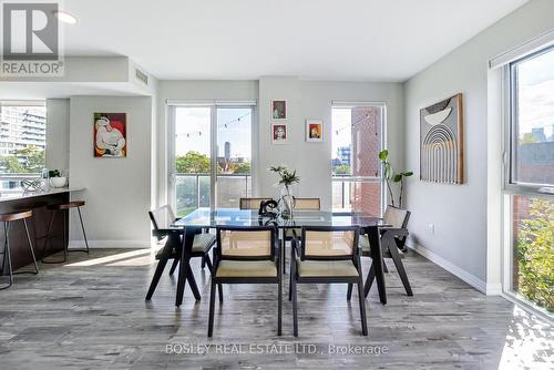 423 - 25 Cole Street, Toronto, ON - Indoor Photo Showing Dining Room