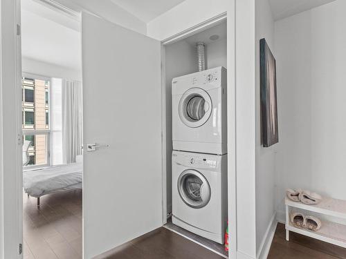 Laundry room - 3609-1050 Rue Drummond, Montréal (Ville-Marie), QC - Indoor Photo Showing Laundry Room