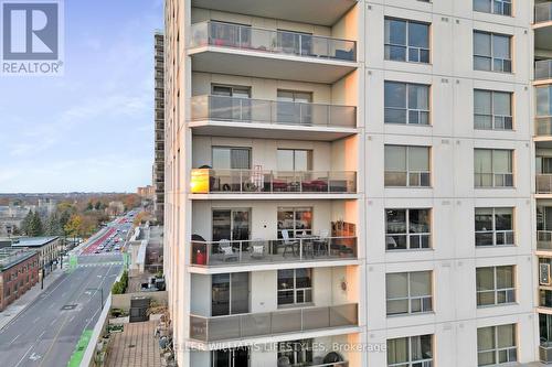 908 - 330 Ridout Street N, London, ON - Outdoor With Balcony With Facade