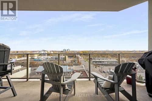 908 - 330 Ridout Street N, London, ON - Outdoor With Balcony With View With Exterior