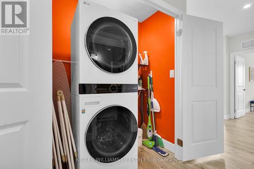 In Suite Laundry - 908 - 330 Ridout Street N, London, ON - Indoor Photo Showing Laundry Room