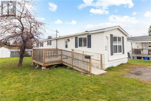 47 Kellys Drive, Fredericton, NB - Outdoor With Deck Patio Veranda