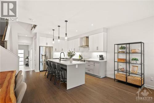 977 Ralph Hennessy Avenue, Ottawa, ON - Indoor Photo Showing Kitchen With Upgraded Kitchen