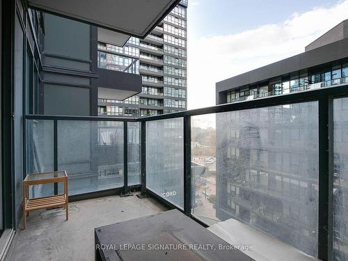 807-70 Queens Wharf Rd, Toronto, ON - Outdoor With Balcony