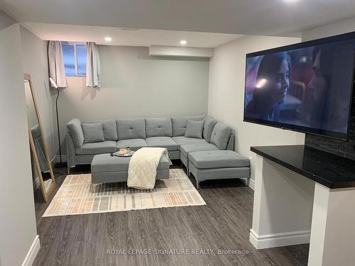 Bsmt-61 Chant Cres, Ajax, ON - Indoor Photo Showing Living Room