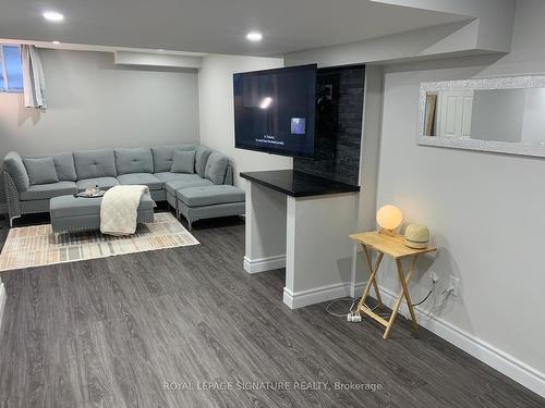 Bsmt-61 Chant Cres, Ajax, ON - Indoor Photo Showing Living Room