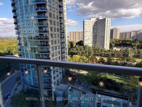 1105-80 Absolute Ave, Mississauga, ON - Outdoor With Balcony