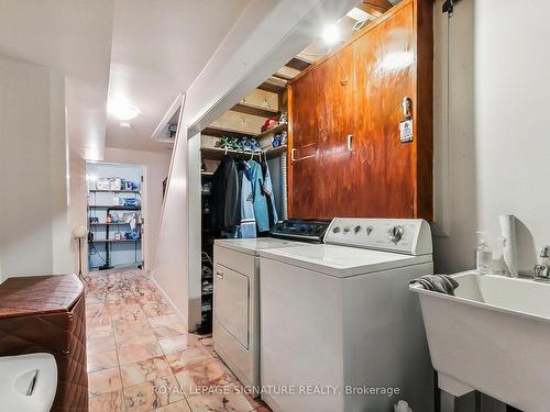 23A Fourteenth St, Toronto, ON - Indoor Photo Showing Laundry Room