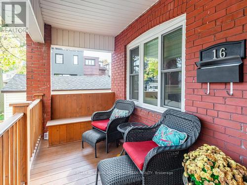 16 Taunton Road, Toronto, ON - Outdoor With Deck Patio Veranda With Exterior