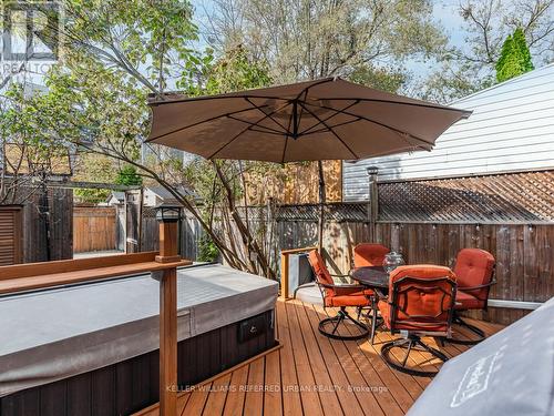 16 Taunton Road, Toronto, ON - Outdoor With Deck Patio Veranda With Exterior