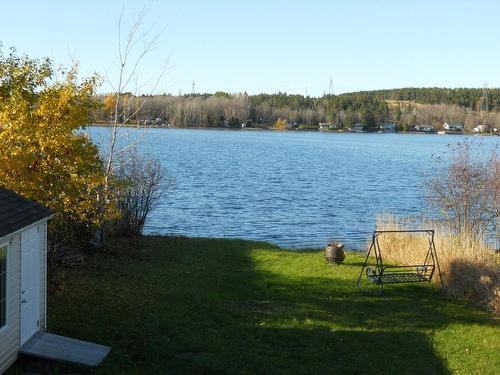 Backyard - 262 4E Rang O., Saint-Joseph-De-Lepage, QC - Outdoor With Body Of Water With View