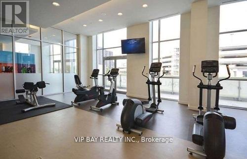 3001 - 70 Forest Manor Road, Toronto, ON - Indoor Photo Showing Gym Room