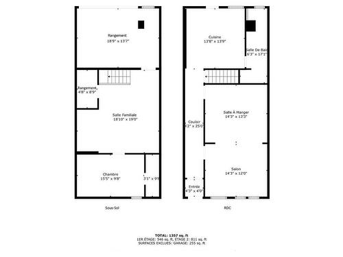 Drawing (sketch) - 8535  - 8539 Rue St-Gérard, Montréal (Villeray/Saint-Michel/Parc-Extension), QC - Other