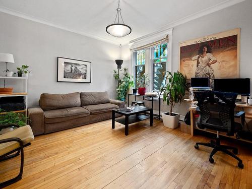 Living room - 8535  - 8539 Rue St-Gérard, Montréal (Villeray/Saint-Michel/Parc-Extension), QC - Indoor Photo Showing Living Room